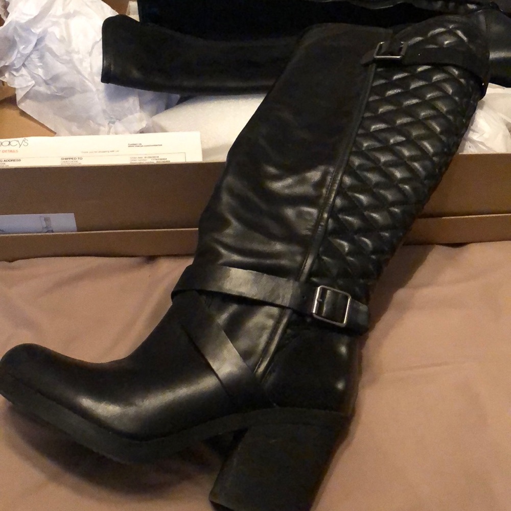 Black boots
